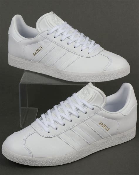 adidas white gazelle men's.